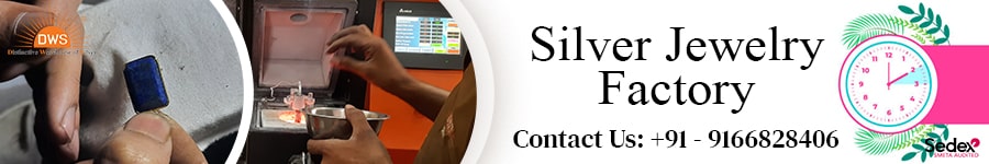 Silver Jewelry Factory in India